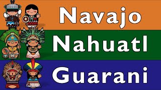 NATIVE AMERICAN NAVAJO NAHUATL amp GUARANI [upl. by Ahseiyt]