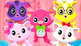 Five Little Kittens  More Nursery Rhymes And Children Songs [upl. by Dunning]