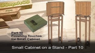 Cabinet Option and Ideas  Small Cabinet on a Stand  Part 10 [upl. by Annaesor]