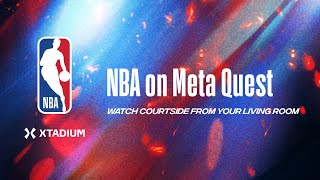 Sit Courtside for NBA Games with the Xtadium App [upl. by Maziar]