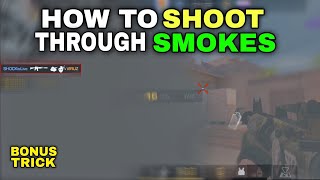 How to SHOOT Through SMOKES ✅  Standoff 2 Tips and Tricks [upl. by Dott]