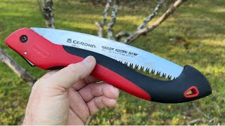 Corona Razor Tooth Saw “Half Sharp” Discussion [upl. by Yenattirb]