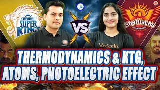 Shreyas sir vs Diksha Maam 🔥 NEET 2024 IPL ➡️ Thermodynamics amp KTG Atoms amp photons [upl. by Boswall]