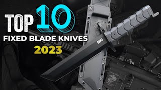 Top 10 Fixed Blade Knives of 2023  Atlantic Knife [upl. by Ardyth496]