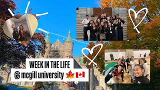 WEEK IN THE LIFE AT MCGILL UNIVERSITY midterms📖 varsity tournament🏸 halloween parties🎃 [upl. by Constance]