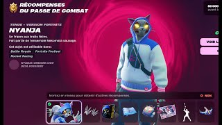 PASSE DE COMBAT FORTNITE CHAPITRE 6 SAISON 1 CHASSEUR DE DEMONSfortnite [upl. by Avril]