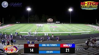 MoSportsZone  Osage Indians Football Live Stream [upl. by Ynnob]