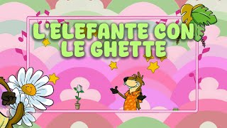 Lelefante con le ghette  Canzoni per bambini  Gli amici di Marmò [upl. by Johiah226]