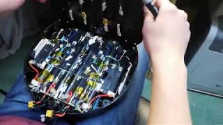 Rozkręcanie pakietu baterii Ninebot Z10  Ninebot Z10 battery pack disassemble [upl. by Hanus]