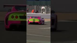 PRETTY IN PINK The ginetta G55 Watch more LIVE at silverstonefestival 2024 [upl. by Chlo549]