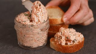 Salmon pate Best First Fish Dish [upl. by Swanson]