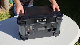 EZVIZ PS1300 Portable Power Station HandsOn [upl. by Lorie]