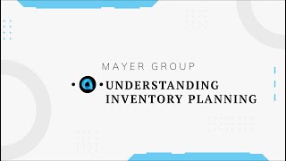 Inventory Planning Tutorial in Acumatica [upl. by Kendy]