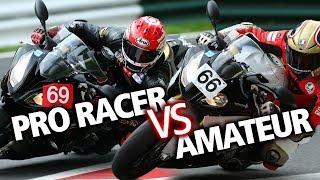 How much faster is a professional motorcycle racer [upl. by Adnorahs]