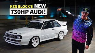 Ken Block’s Ultimate Street Car  Audi Sport Quattro  RING LEADERS [upl. by Akimik]