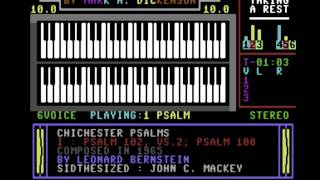 Bernstein Chichester Psalms 8 bit version [upl. by Renelle]