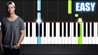 Kygo  Firestone  EASY Piano Tutorial by PlutaX  Synthesia [upl. by Grefer]