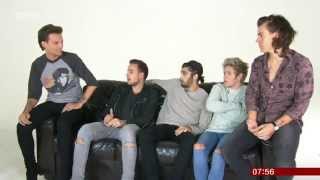 One Direction interview for BBC Breakfast [upl. by Egroej]