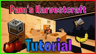 Pams Harvestcraft Tutorial  Harvestcraft Starter Guide Minecraft Mod Tutorial Deutsch 1 [upl. by Subir]