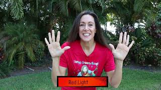 Learn Red Light Green Light Game for Children Kids Video by Patty Shukla Freeze Game [upl. by Ateuqal]