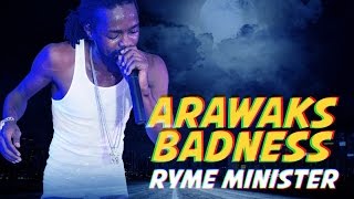 Ryme Minista  Arawaks Badness Raw Darker Street Riddim  March 2016 [upl. by Ahsimin]