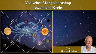 Aszendent Krebs Januar 2024 Vedisches Monatshoroskop [upl. by Nnaylrebmik]