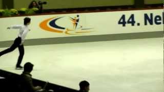 2012 Nebelhorn Trophy  Denis Ten FS [upl. by Avehs]