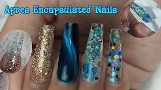 Encapsulated Apres Gel Nail Tips  DIY At Home Gel Nails [upl. by Fowkes]