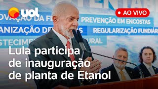 Lula participa de inauguração de planta de Etanol de Segunda Geração em Araraquara SP ao vivo [upl. by Yssak]