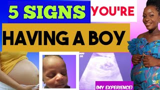 5 signs of having a baby boy baby boy symptoms during pregnancy [upl. by Yvaht250]