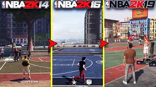 THE EVOLUTION OF MYPARK IN NBA 2K [upl. by Ralfston571]