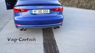 Audi S3 8V Stage 2 inkl DSG Anpassung und Schubabschaltung wwwvagcartechde [upl. by Eseryt587]