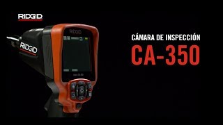 RIDGID Microcámara para inspección CA350 [upl. by Osithe]