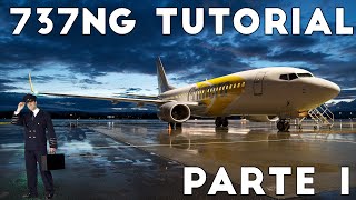 PMDG 737 NGX  FULL TUTORIAL Parte 1 [upl. by Arrakat]