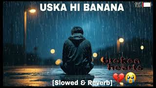 Uska hi banana💔😭 Slowed amp Reverb sadsong Brokenheart [upl. by Larrie]