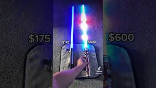 3 Disney Lightsabers VS a Neopixel [upl. by Nnateragram]