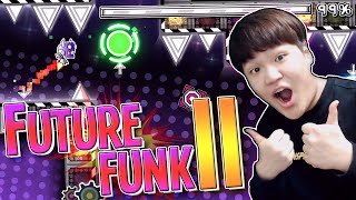 FUTURE FUNK THE REBORN Future Funk II XXL Demon vs DORAMI  Geometry Dash 211 [upl. by Ronalda]