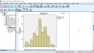 Normalverteilung mit SPSS Test auf Normalverteilung 4 Vorlesung [upl. by Sammons321]