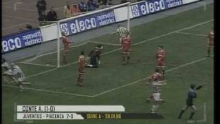 Juventus 20 Piacenza  Campionato 199596 [upl. by Pytlik]