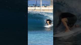 🔥🏄‍♂️My Buddy Getting Barreled at Surf Ranch🏄‍♂️🏄‍♂️🌊 [upl. by Ahsiema]