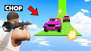 FAST HEAVY CARS VS ROCKETS  GTA 5 GAMEPLAY [upl. by Oznarol295]