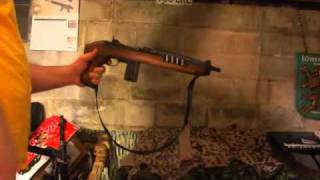 Shooting a Marusin M1 Carbine Enforcer 8mm [upl. by Gertie]