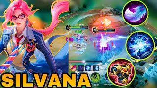 Why This Build Is So Perfect For SilvanaSilvana Jungler gameplaySilvana With LifeSteal Build [upl. by Brinn696]