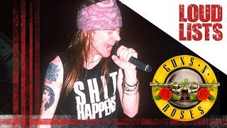 12 Unforgettable Axl Rose Onstage Moments [upl. by Ruperta]