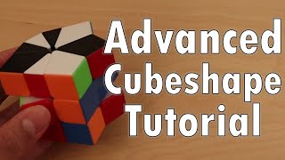 Advanced Cubeshape Tutorial for Square1 Covers EVERY Cubeshape Case [upl. by Annaeoj]