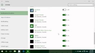 Windows 10 Action center how to customize apps and notifications [upl. by Doughty]