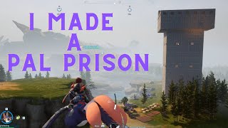 Building a Pal Prison in Palworld  Palworld Gameplay [upl. by Terraj]