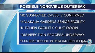 Norovirus outbreak at Waikiki senior facility [upl. by Asserat]