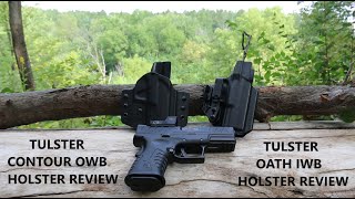 TULSTER OATH IWB AND CONTOUR OWB HOLSTER REVIEW [upl. by Inalaehon]