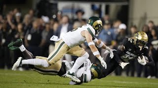 Hardest College Football Hits of 2023 part 1 [upl. by Arykahs661]